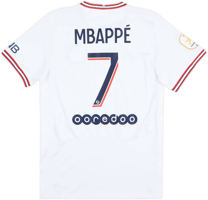 2021-22 Paris Saint-Germain Fourth Shirt Mbappe #7 - 10/10 - (S)