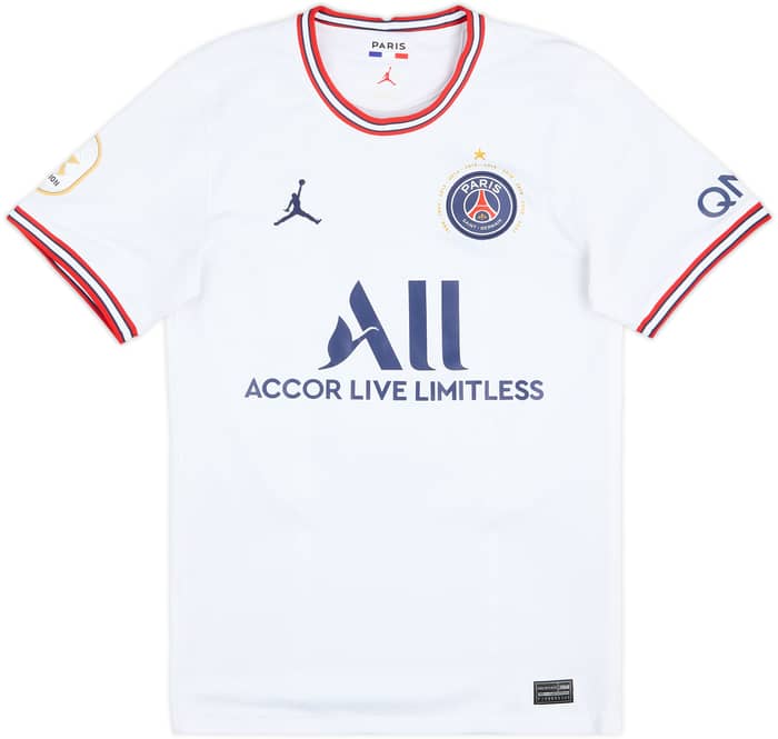 2021-22 Paris Saint-Germain Fourth Shirt Mbappe #7 - 10/10 - (S)