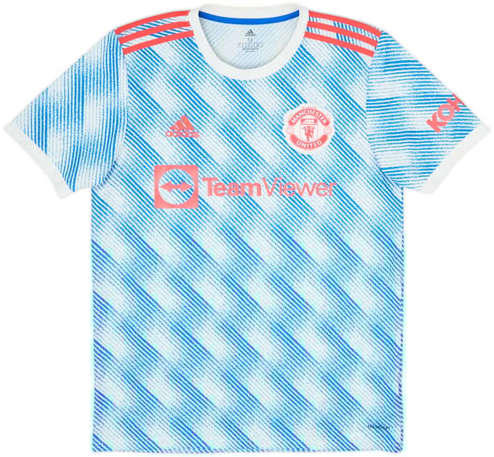 2021-22 Manchester United Away Shirt B.Fernandes #18 - 9/10 - (M)