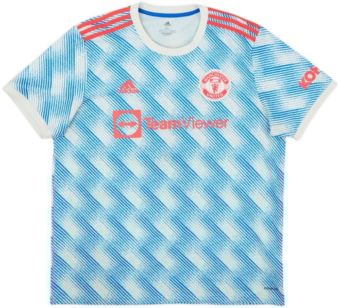 2021-22 Manchester United Away Shirt B.Fernandes #18 - 6/10 - (XL)