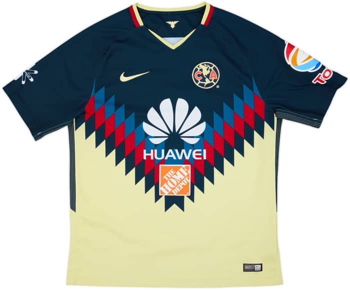 2017-18 Club America Home Shirt - 9/10 - (L)