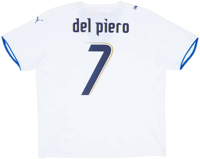 2006 Italy Away Shirt Del Piero #7 (XXL)