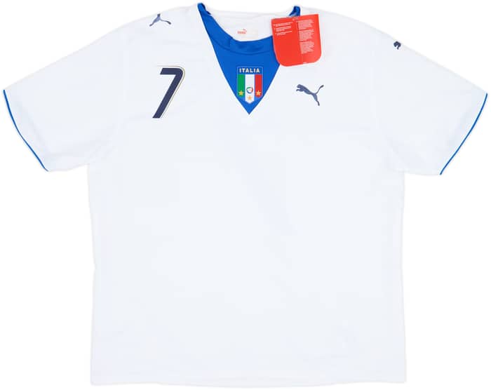 2006 Italy Away Shirt Del Piero #7 (XXL)