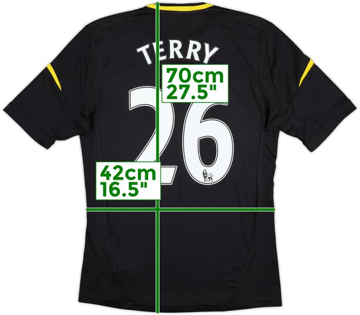 Camiseta de la tercera equipación del Chelsea 2012-13 Terry #26 - 6/10 - (S)