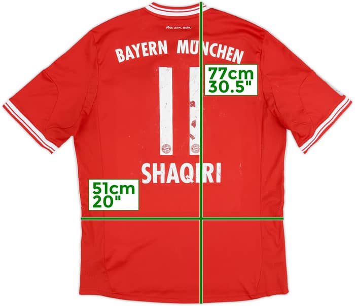 2013-14 Bayern Munich Home Shirt Shaqiri #11 - 4/10 - (L)