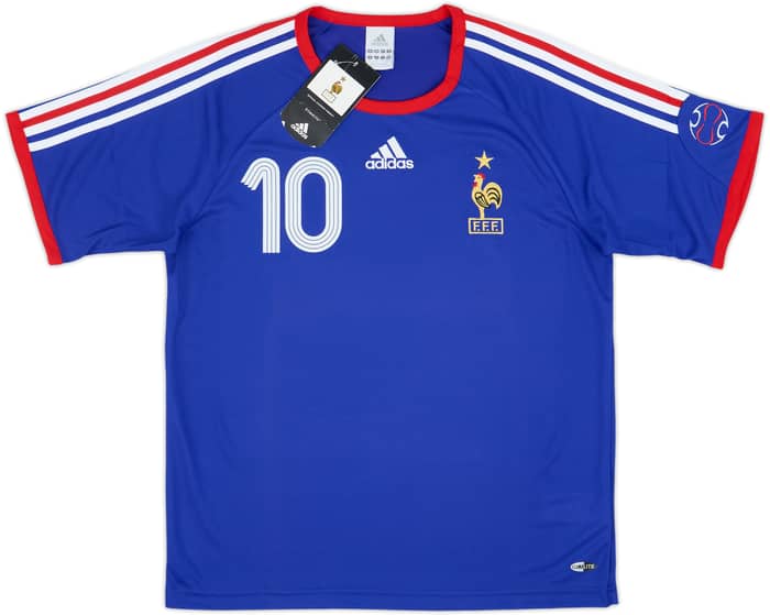 2006-07 France Basic Home Shirt Zidane #10 (M)