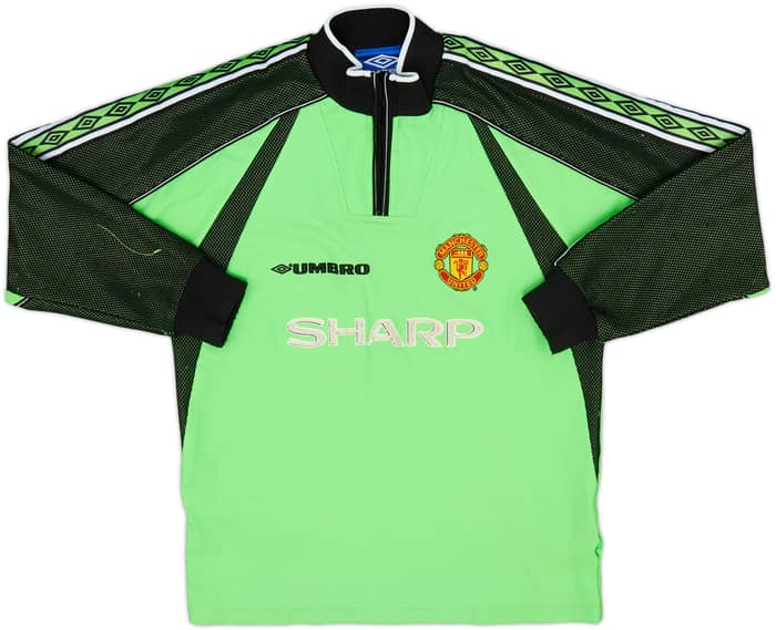 1998-99 Manchester United GK Shirt - 5/10 - (L.Boys)