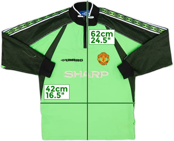1998-99 Manchester United GK Shirt - 5/10 - (L.Boys)