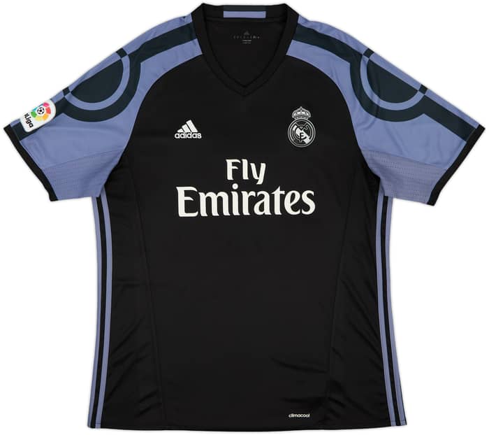 2016-17 Real Madrid Third Shirt Sergio Ramos #4 - 9/10 - (XL)