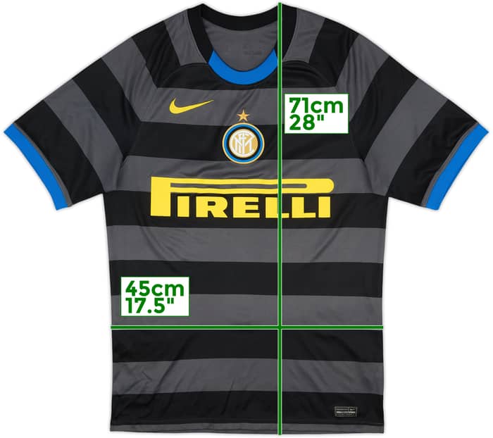 Camiseta de la tercera equipación del Inter Milan 2020-21 - 4/10 - (S)