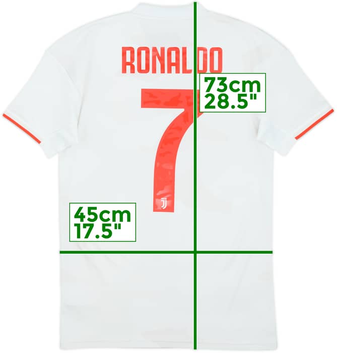 2019-20 Juventus Away Shirt Ronaldo #7 - 9/10 - (XS)