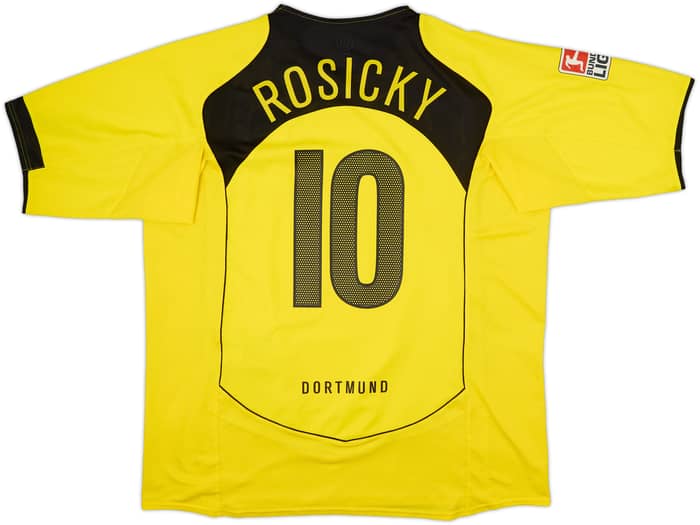 2004-05 Borussia Dortmund Home Shirt Rosicky #10 - 8/10 - (XXL)