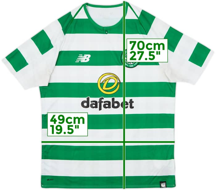 2018-19 Celtic Home Shirt - 6/10 - (S)
