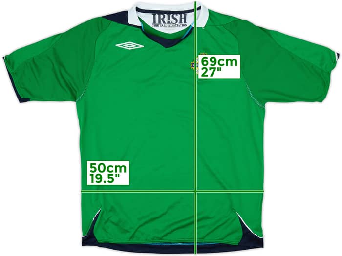 2006-08 Northern Ireland Home Shirt - 9/10 - (L)