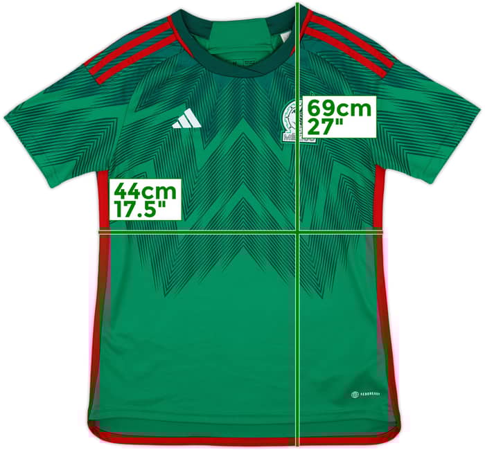 2022 Mexico Home Shirt - 10/10 - (Women's M)
