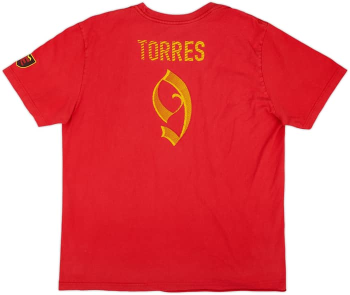 2012 Spain Nike Cotton Tee Torres #9 - 6/10 - (XL)