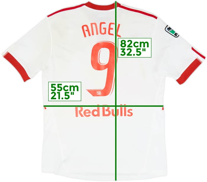 2009 New York Red Bulls Home Shirt Angel #9 - 8/10 - (XL)