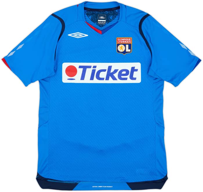 2008-09 Lyon Away Shirt Benzema #10 - 7/10 - (S)