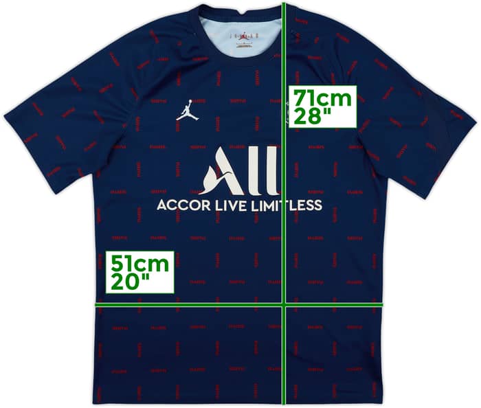 2021-22 Paris Saint-Germain Nike Training Shirt - 7/10 - (L)