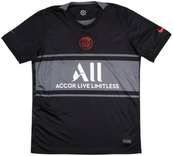 2021-22 Paris Saint-Germain Third Shirt Sergio Ramos #4 - 8/10 - (M)