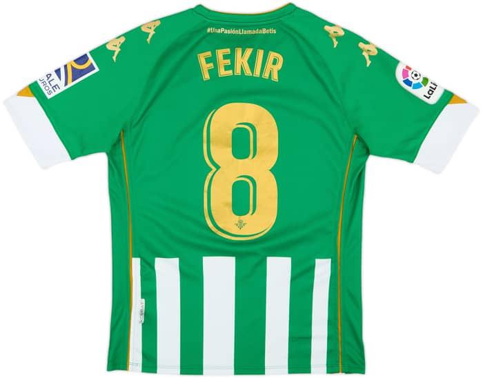 2020-21 Real Betis Home Shirt Fekir #8 - 8/10 - (M)