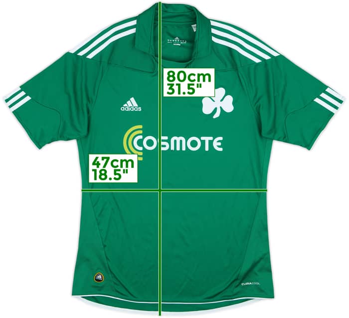 2010-11 Panathinaikos Home Shirt - 5/10 - (M)