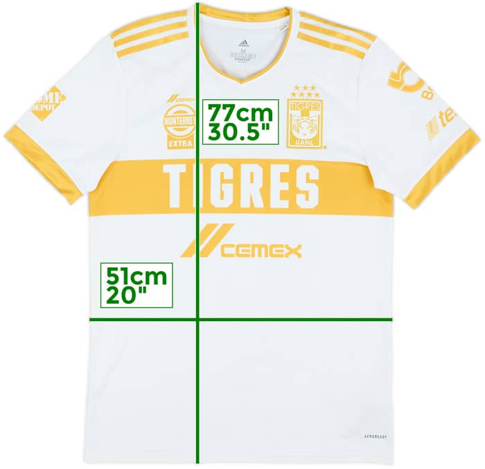 2020-21 Tigres UANL Third Shirt - 7/10 - (M)