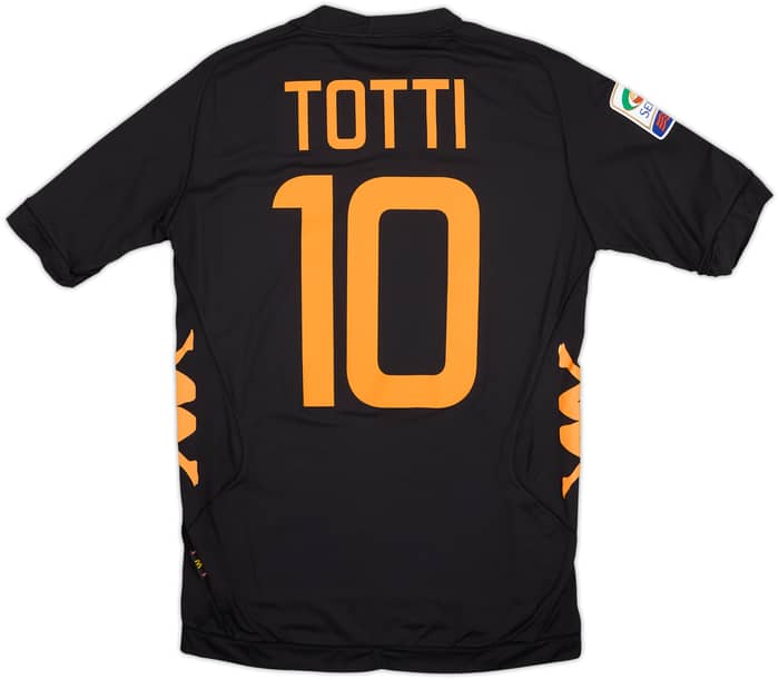 2011-12 Roma Third Shirt Totti #10 - 8/10 - (M)