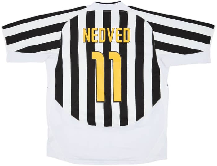 2003-04 Juventus Home Shirt Nedved #11 - 4/10 - (XL)