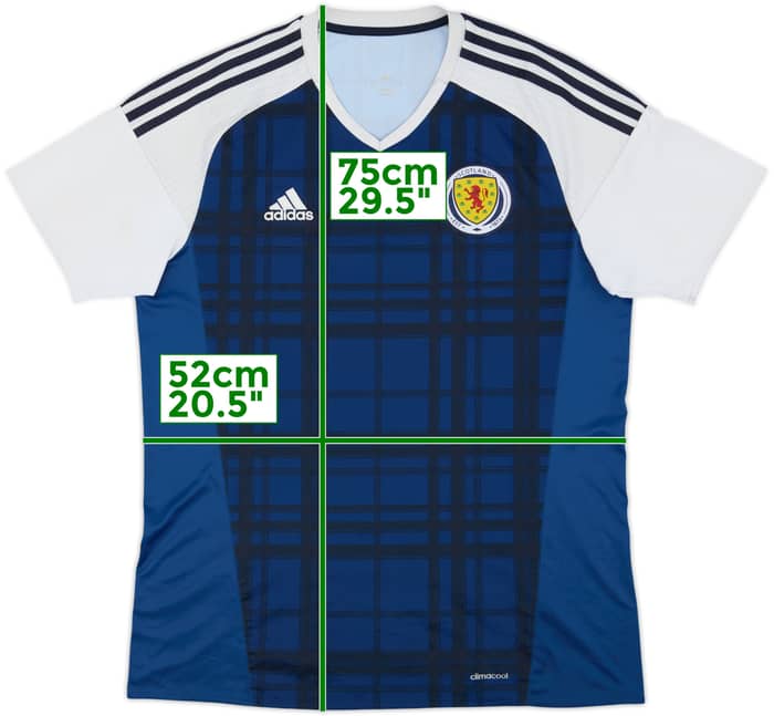 2015-17 Scotland Home Shirt - 6/10 - (L)