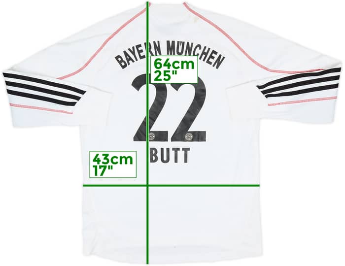 2009-10 Bayern Munich Signed GK Shirt Butt #22 - 6/10 - (M.Boys)