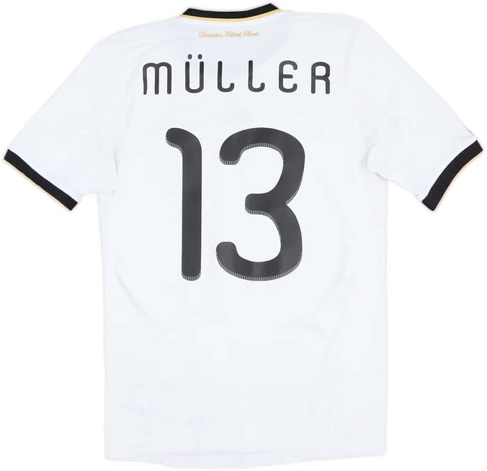 2010-11 Germany Home Shirt Muller #13 - 7/10 - (S)