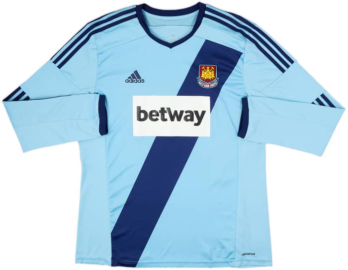 2014-15 West Ham Away L/S Shirt Noble #16 - 6/10 - (L)