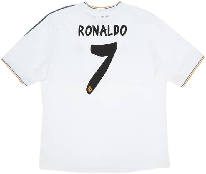 2013-14 Real Madrid Home Shirt Ronaldo #7 - 6/10 - (XXL)