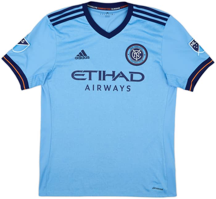 Camiseta de local del New York City 2017-18 David Villa #7 - 8/10 - (M)