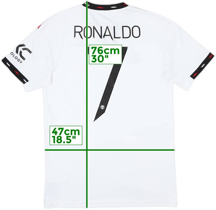 2022-23 Manchester United Away Shirt Ronaldo #7 - 9/10 - (S)