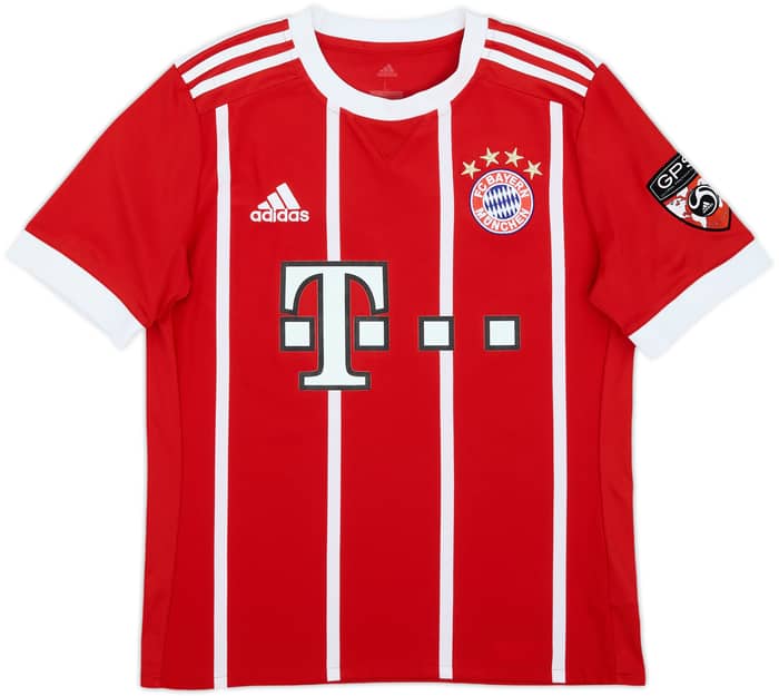 2017-18 Bayern Munich Home Shirt #49 - 10/10 - (L.Boys)