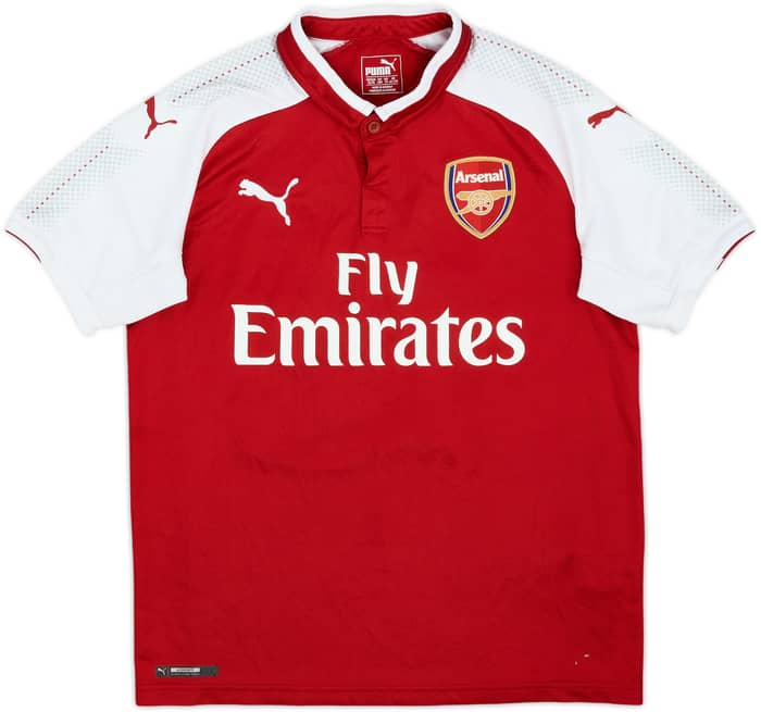 2017-18 Arsenal Home Shirt Giroud #12 - 6/10 - (XL.Boys)