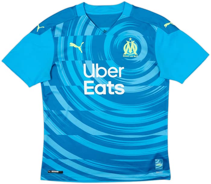 2020-21 Olympique Marseille Third Shirt - 9/10 - (M)