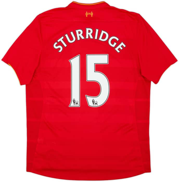2016-17 Liverpool Home Shirt Sturridge #15 - 7/10 - (L)