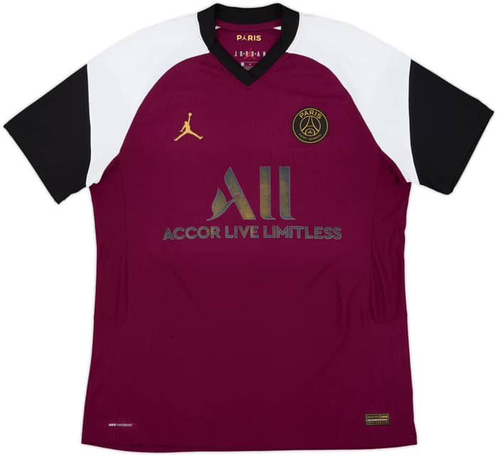 2020-21 Paris Saint-Germain Authentic Third Shirt Mbappe #7 - 7/10 - (L)