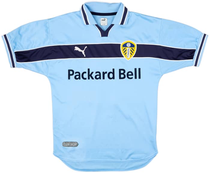 1999-00 Leeds United Away Shirt Kewell #10 - 8/10 - (S)
