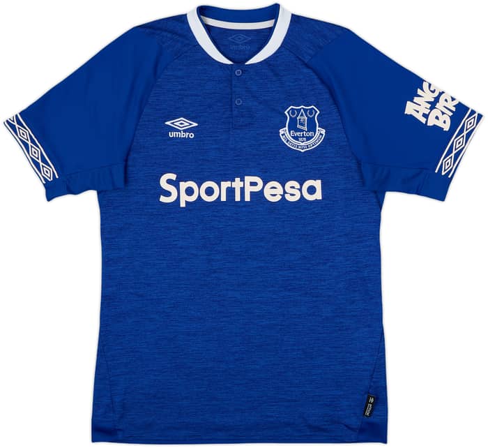 2018-19 Everton Home Shirt Baines #3 - 6/10 - (M)