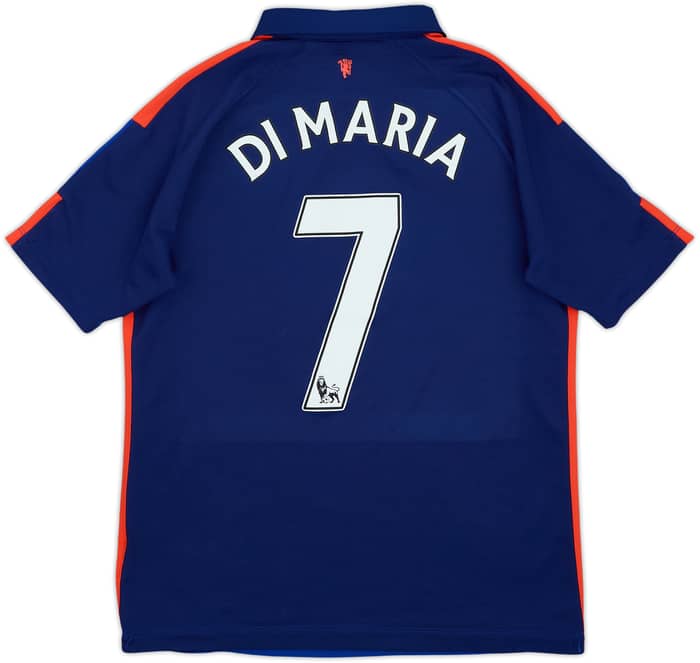 2014-15 Manchester United Third Shirt Di Maria #7 - 8/10 - (XL.Boys)