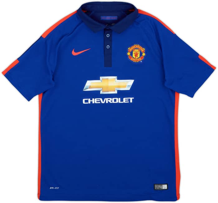 2014-15 Manchester United Third Shirt Di Maria #7 - 8/10 - (XL.Boys)