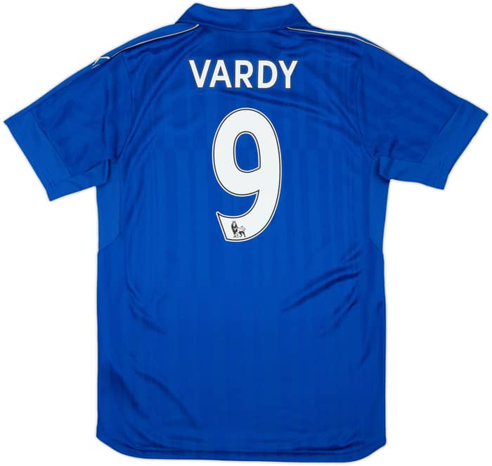 2016-17 Leicester Home Shirt Vardy #9 - 10/10 - (M)