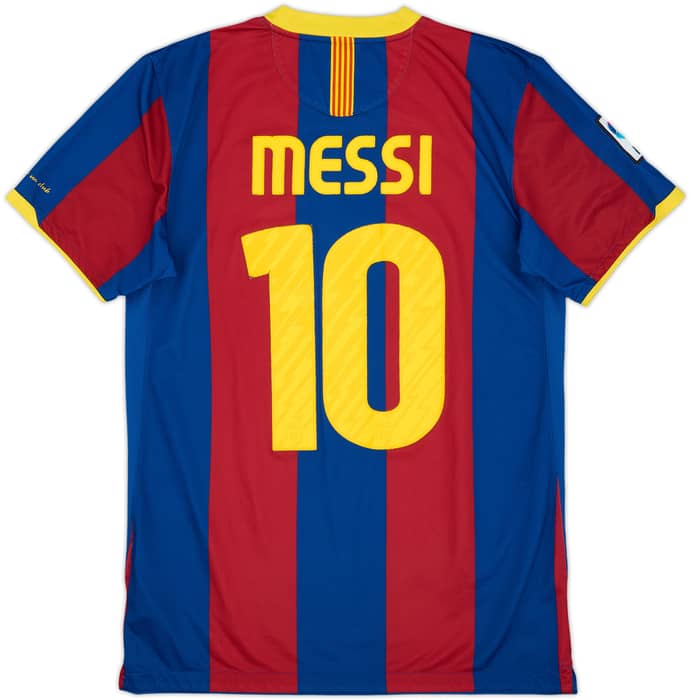 2010-11 Barcelona Home Shirt Messi #10 - 6/10 - (M)