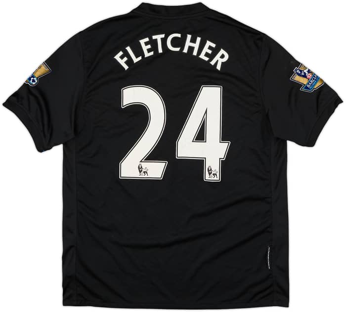 2009-10 Manchester United Away Shirt Fletcher #24 - 7/10 - (M)
