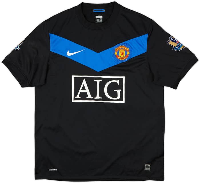 2009-10 Manchester United Away Shirt Fletcher #24 - 7/10 - (M)