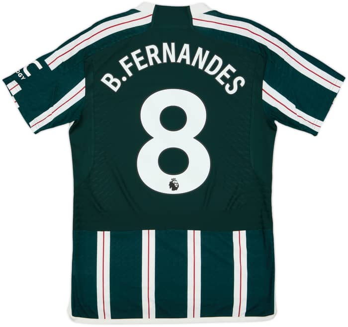 2023-24 Manchester United Authentic Away Shirt B.Fernandes #8 - 8/10 - (M)
